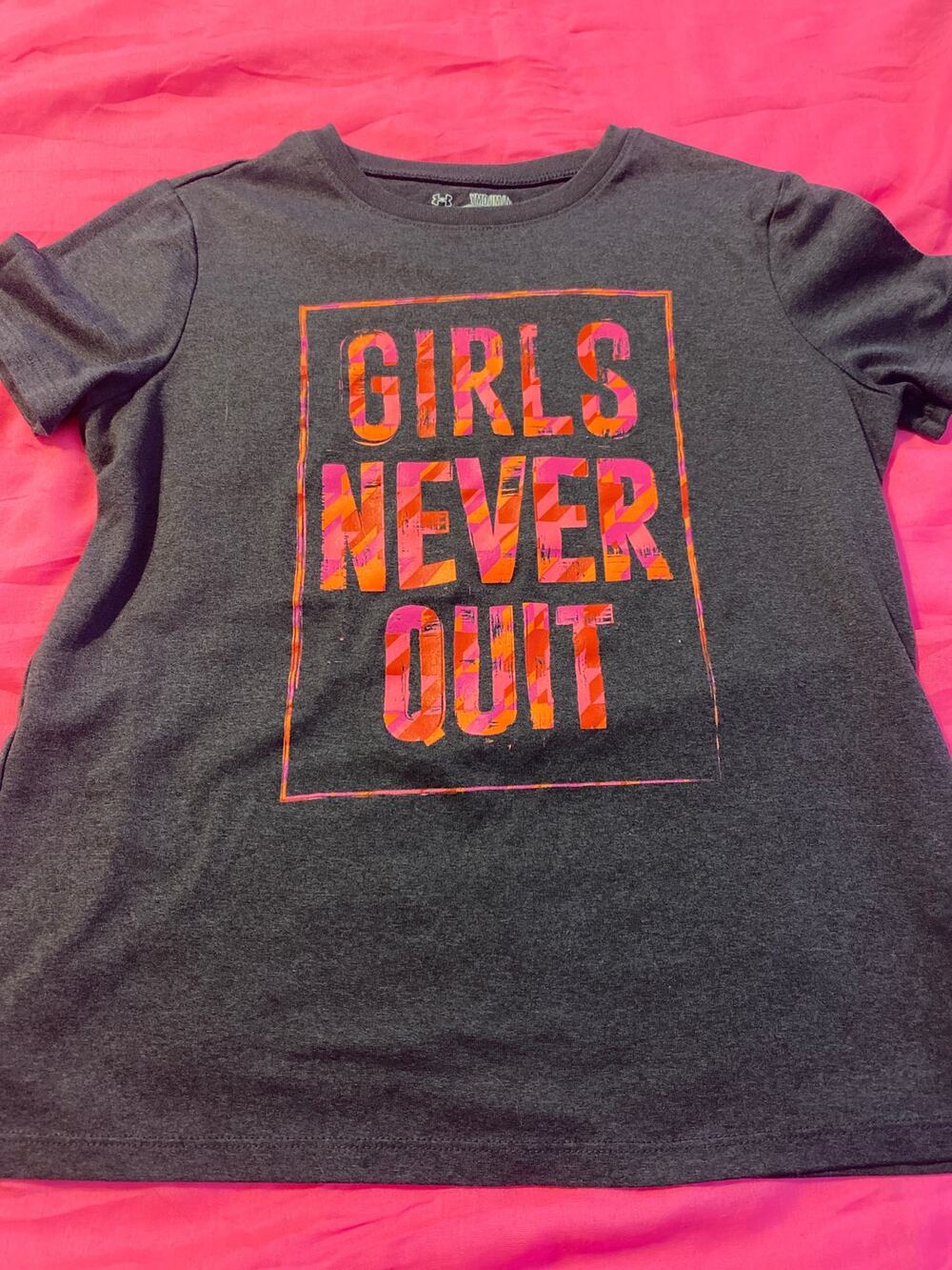Girls YMD loose fit Heat gear t shirt